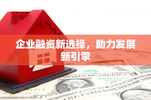 含山企业融资新选择，助力发展新引擎
