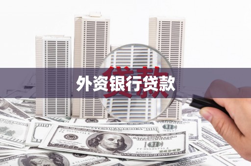 含山外资银行贷款