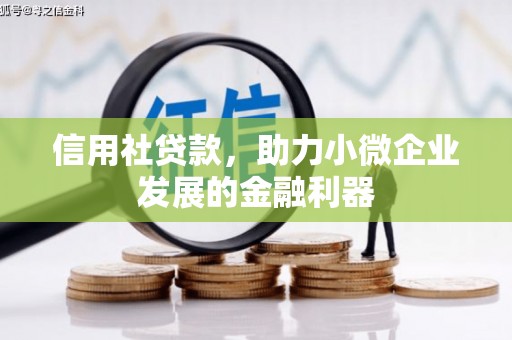 含山信用社贷款，助力小微企业发展的金融利器