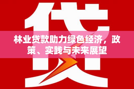 含山林业贷款助力绿色经济，政策、实践与未来展望