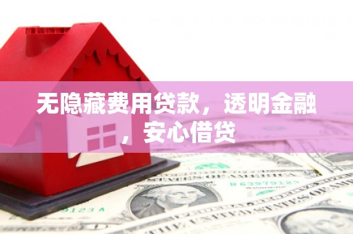 含山无隐藏费用贷款，透明金融，安心借贷