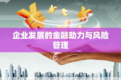 含山企业发展的金融助力与风险管理