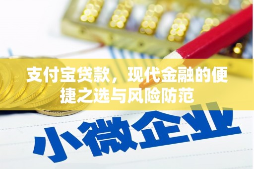 含山支付宝贷款，现代金融的便捷之选与风险防范