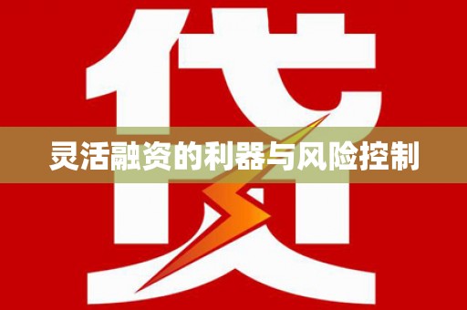 含山灵活融资的利器与风险控制