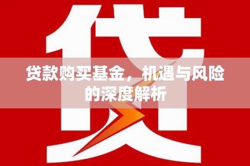 含山贷款购买基金，机遇与风险的深度解析