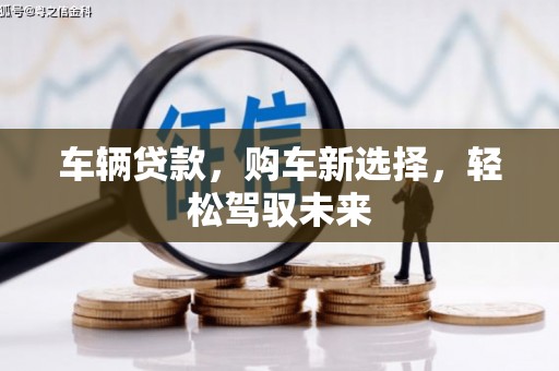 含山车辆贷款，购车新选择，轻松驾驭未来