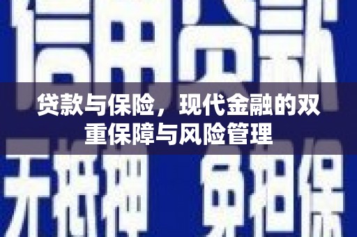 含山贷款与保险，现代金融的双重保障与风险管理