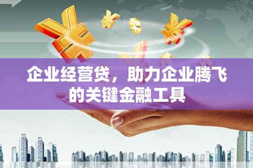 含山企业经营贷，助力企业腾飞的关键金融工具