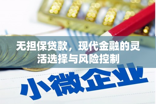 含山无担保贷款，现代金融的灵活选择与风险控制