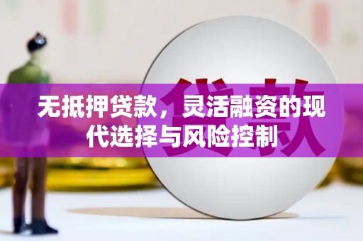 含山无抵押贷款，灵活融资的现代选择与风险控制