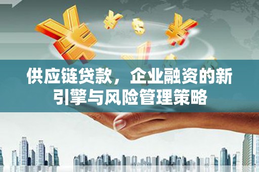 含山供应链贷款，企业融资的新引擎与风险管理策略