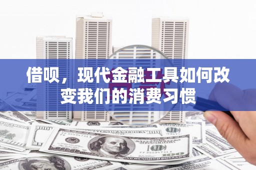 含山借呗，现代金融工具如何改变我们的消费习惯