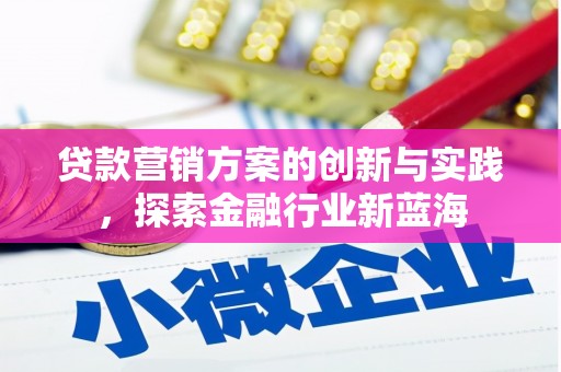含山贷款营销方案的创新与实践，探索金融行业新蓝海