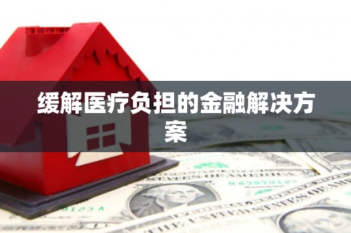 含山缓解医疗负担的金融解决方案