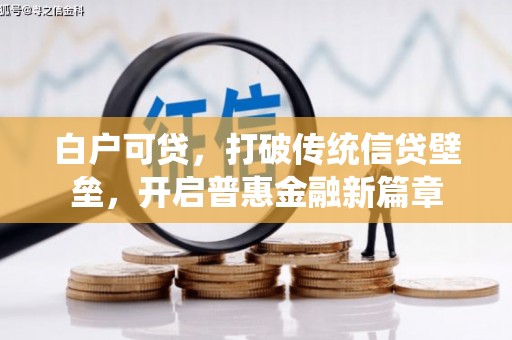 含山白户可贷，打破传统信贷壁垒，开启普惠金融新篇章