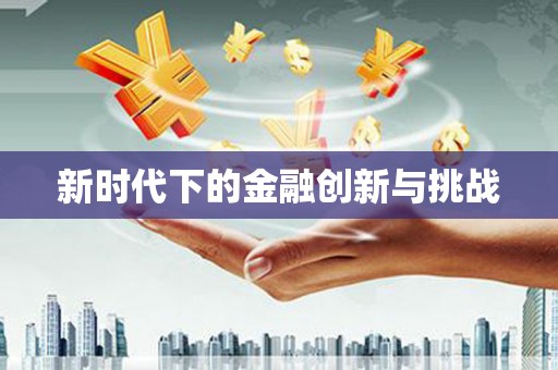 含山新时代下的金融创新与挑战 含山新时代下的金融创新与挑战