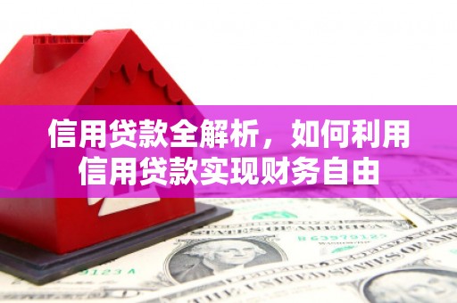 含山信用贷款全解析，如何利用信用贷款实现财务自由