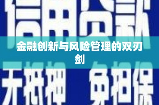 含山金融创新与风险管理的双刃剑