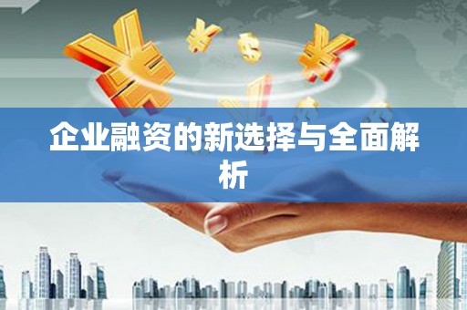 含山企业融资的新选择与全面解析