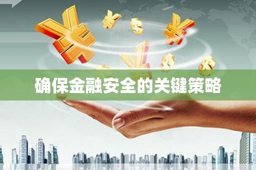 含山确保金融安全的关键策略