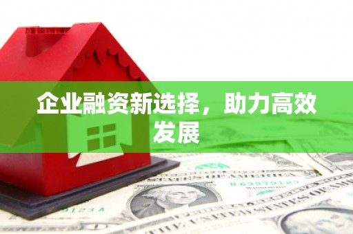 含山企业融资新选择，助力高效发展