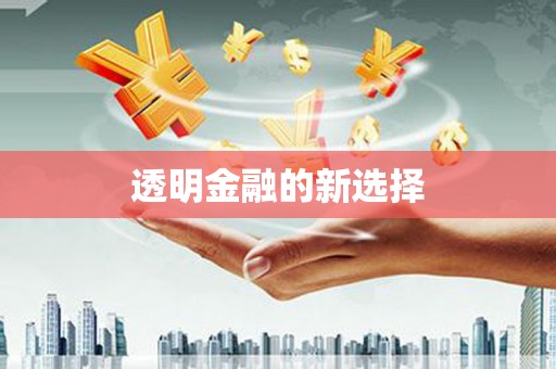 含山透明金融的新选择